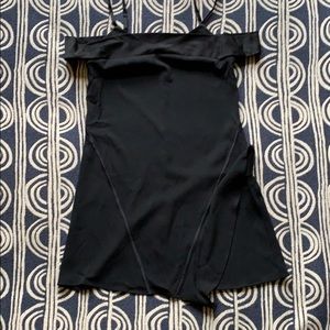 Asymmetrical Little Black Dress